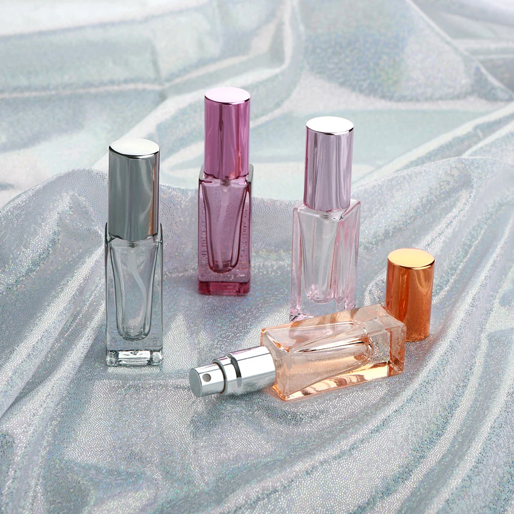 20PCS 5ml High Quality Perfume Spray Bottle Empty Glass Parfum Atomizer Travel Cosmetic Bottl Sample Vials Refillable Mini