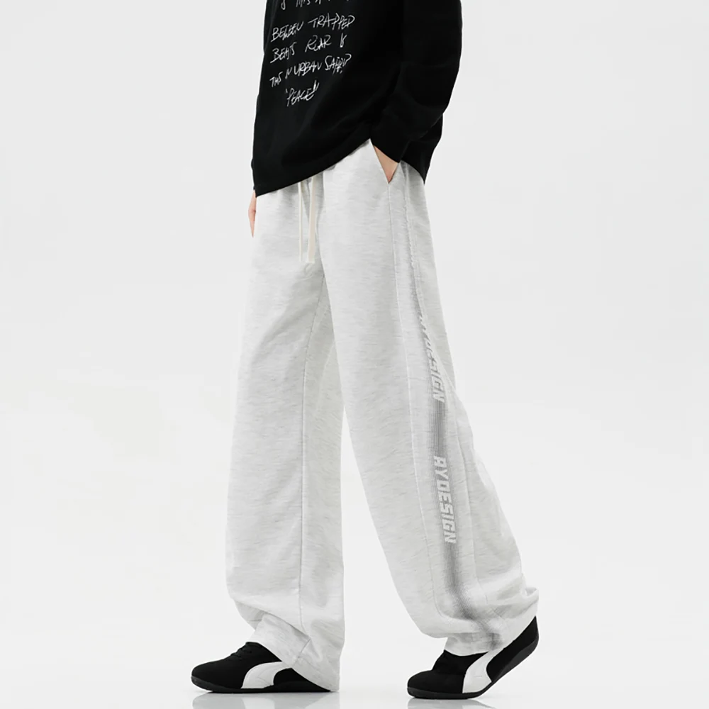 

Men's straight-leg basketball pants, fashionable printed pants, men's high street pants and sport pants for autumn/Winter 2025