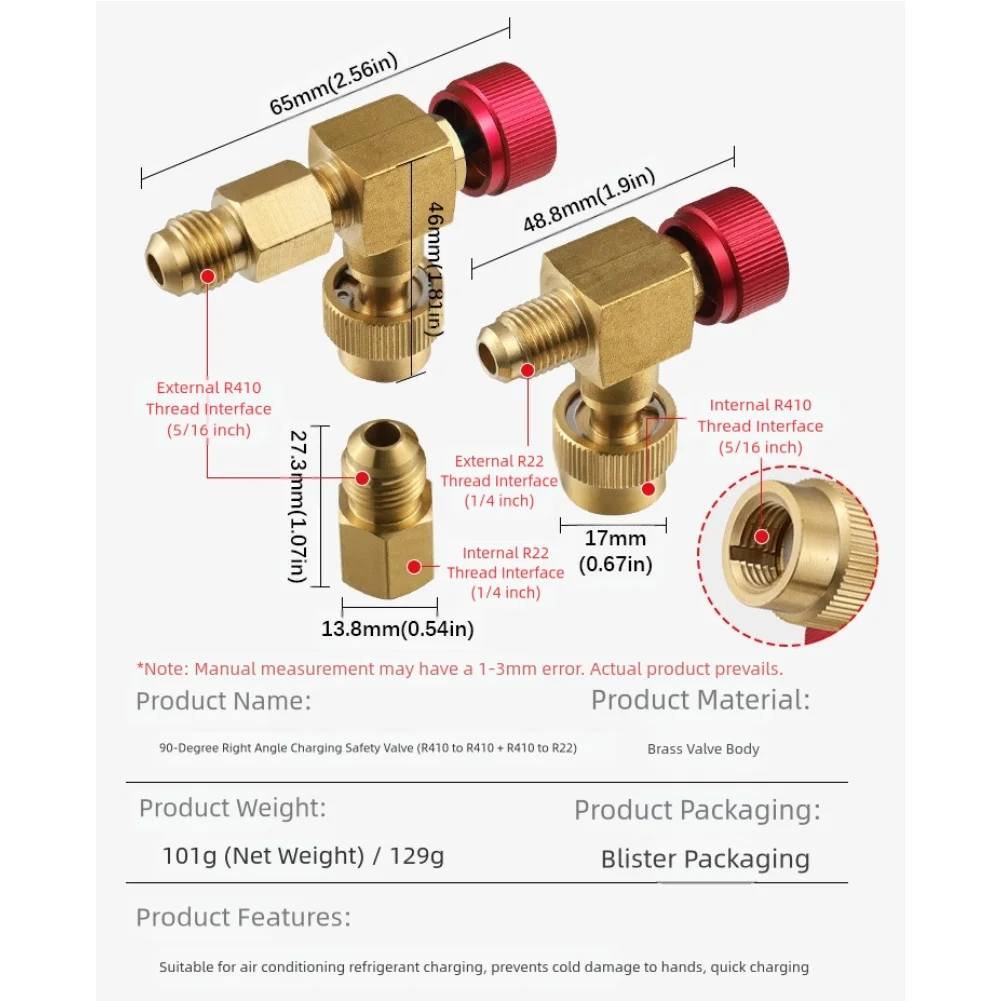 

Maintenance Technician Work Red HVAC Valve High Strength Brass Valve Plumbing Valve Safety Valve Multi Functional Compatibility