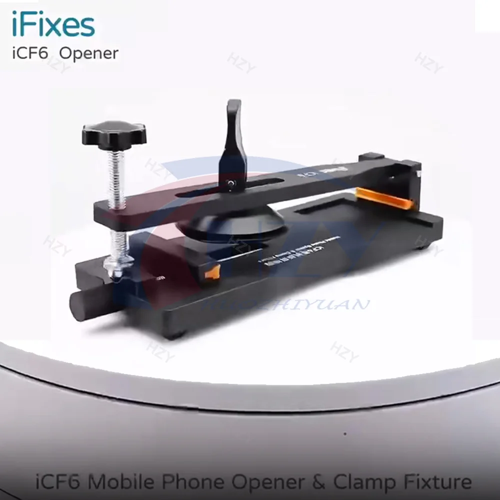 ICF6 Mobile Phone LCD Screen Pry Opening Fixture Mobile Phone Screen Separator With Suction Cup Adjusted Removal Repair Tool