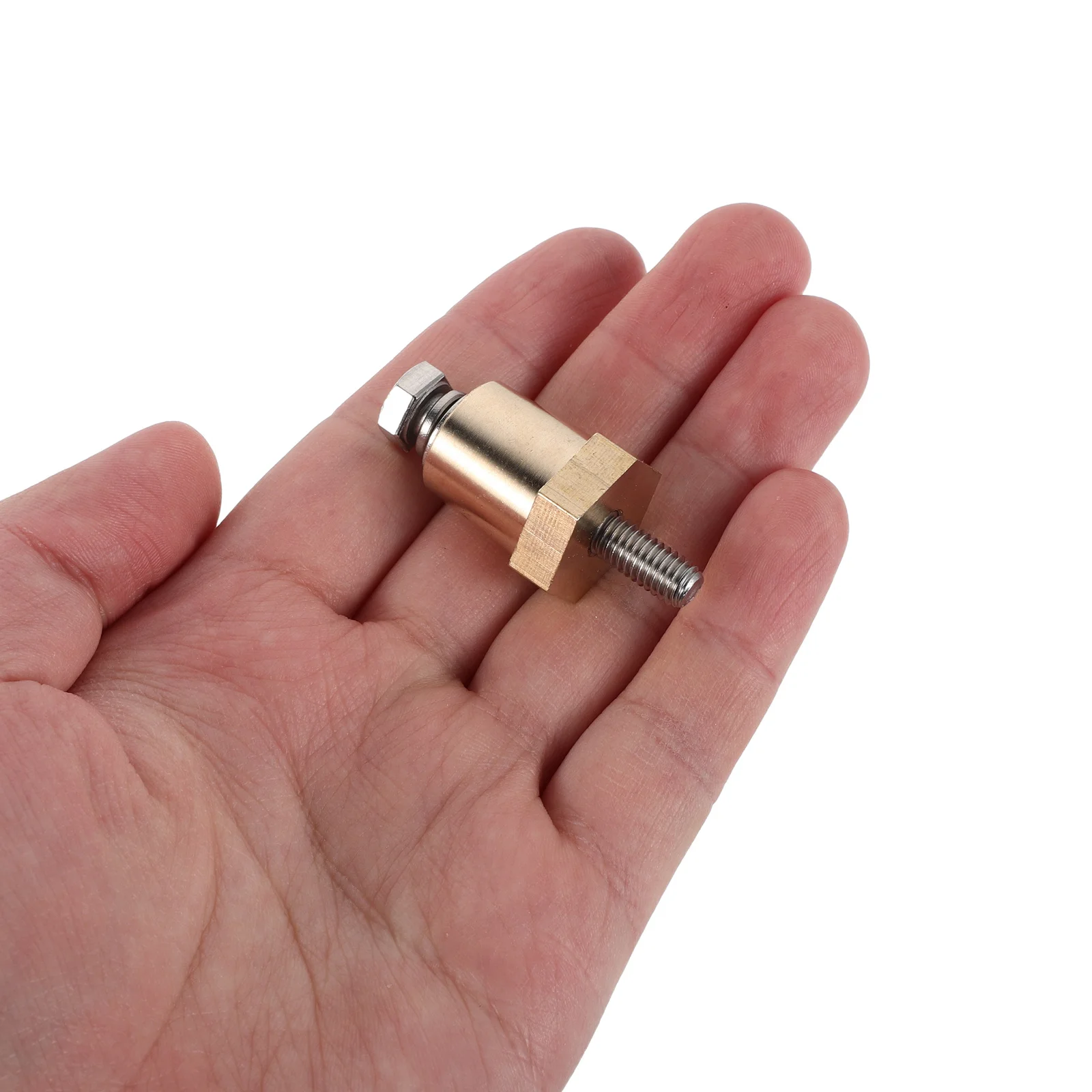 

Пара автомобильных адаптеров для зарядки, латунные разъемы M6, медные винтовые клеммы, положительный и отрицательный разъемы для автомобиля и грузовика