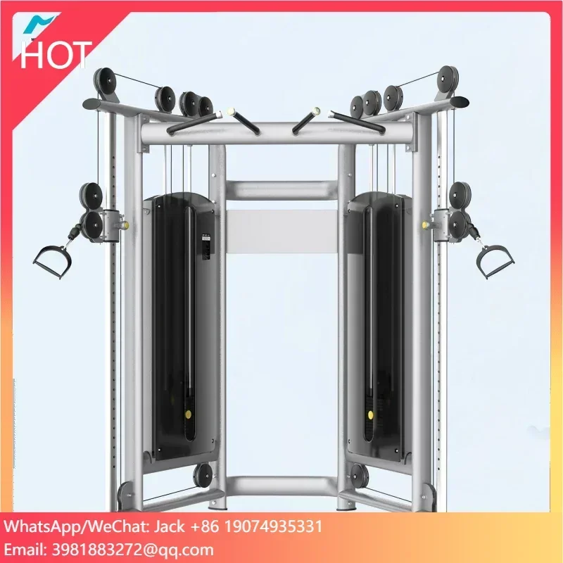 Commercial Dual Cable Pulley Machine FTS Glide Commercial Gym Equipment Functional Trainer