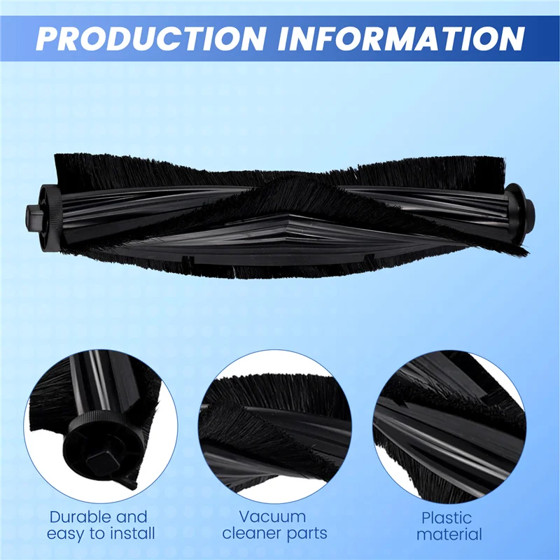 ABRG-para Midea W20 / W20 Pro Robot aspirador Cepillo Lateral principal filtro Hepa accesorios repuestos