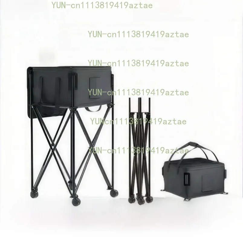 Portable Large Capacity Tennis Ball Cart  Picnic Ball Basket Collection Frame Picnic Ball Bag Tennis Equipment Accessories