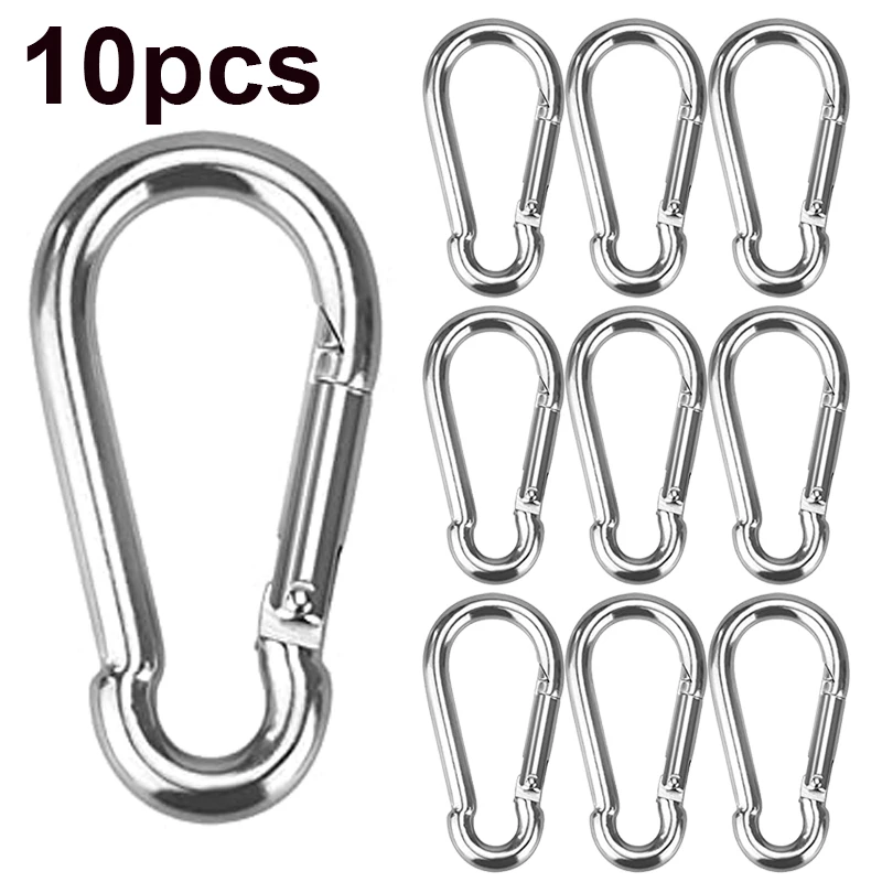 Silver Metal Blank Keyring Keychain, Long Split Keychain
