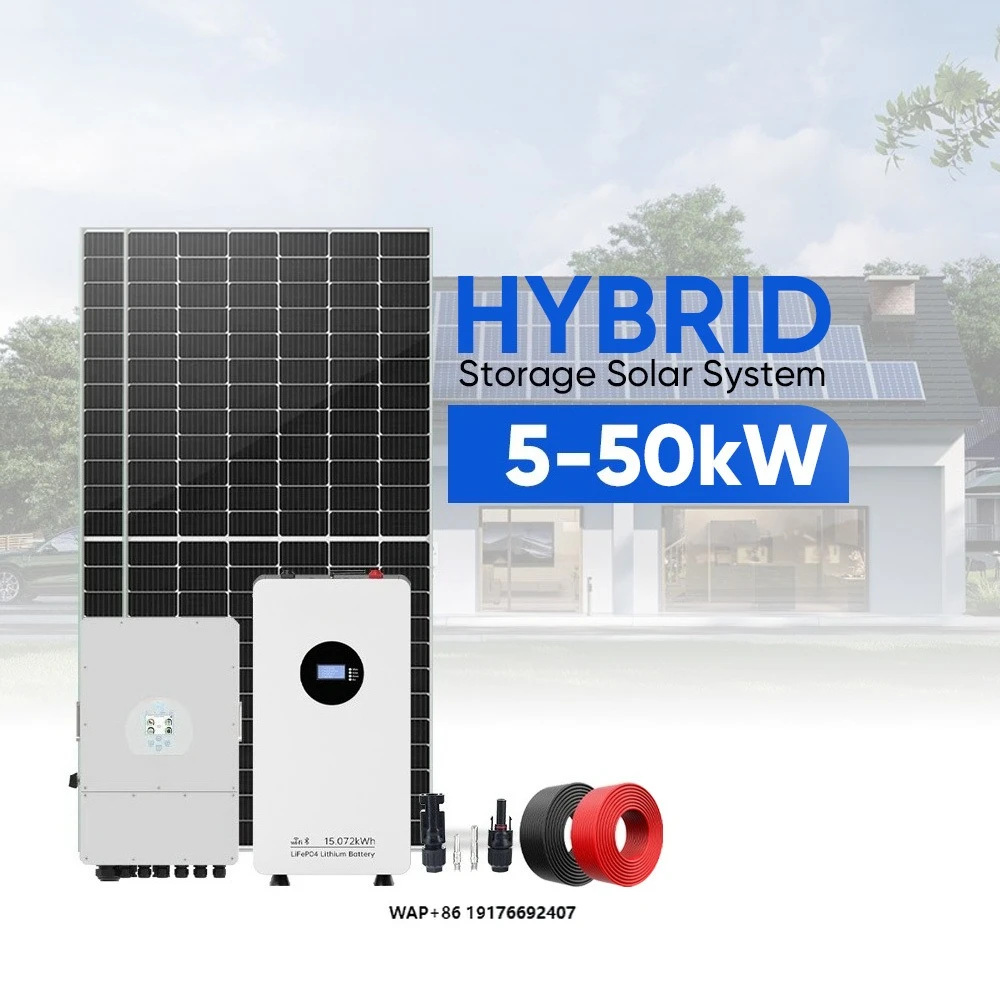 Hot Sale Industrial Hybrid Solar Energy System Full Set Kits 5KW 8KW 10KW 20KW 30KW