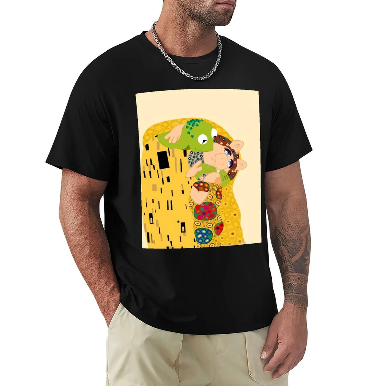 

Klimt muppets T-Shirt essential t shirt Funny t-shirts men t shirt