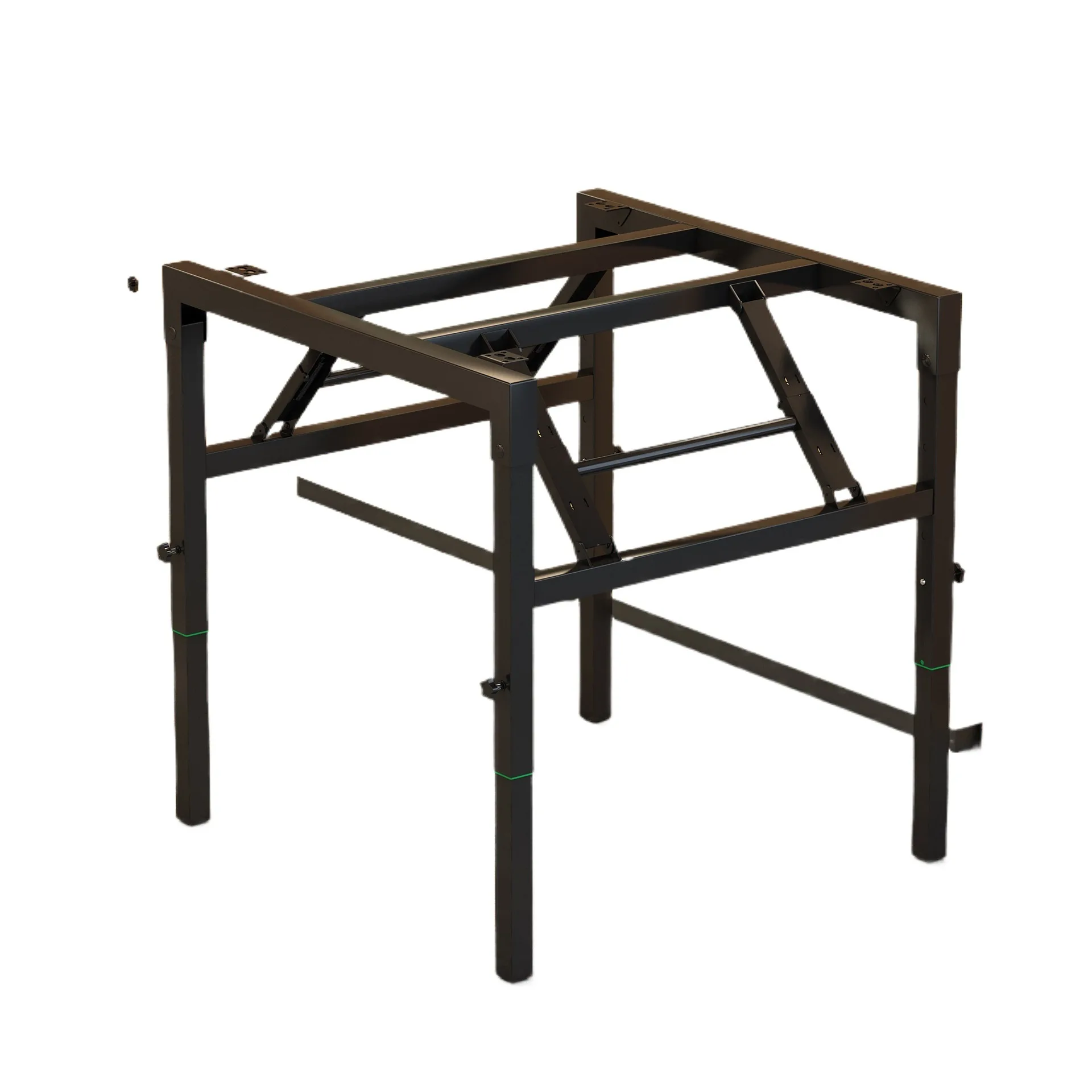 

Полка для круглого стола, складная подъемная кронштейн для ножки круглого стола, утолщенная складная подставка из кованого железа, домашняя квадратная круглая