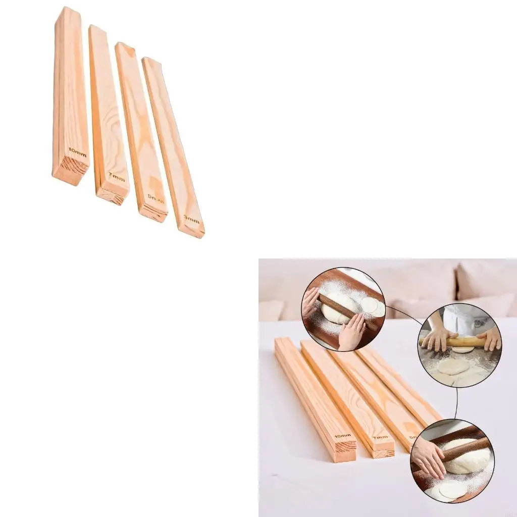 

P82E 8pcs Керамика Учебное обучение Rolling Mud Guid Guide Clay Tool для керамики обучения полимером Глины Глубина