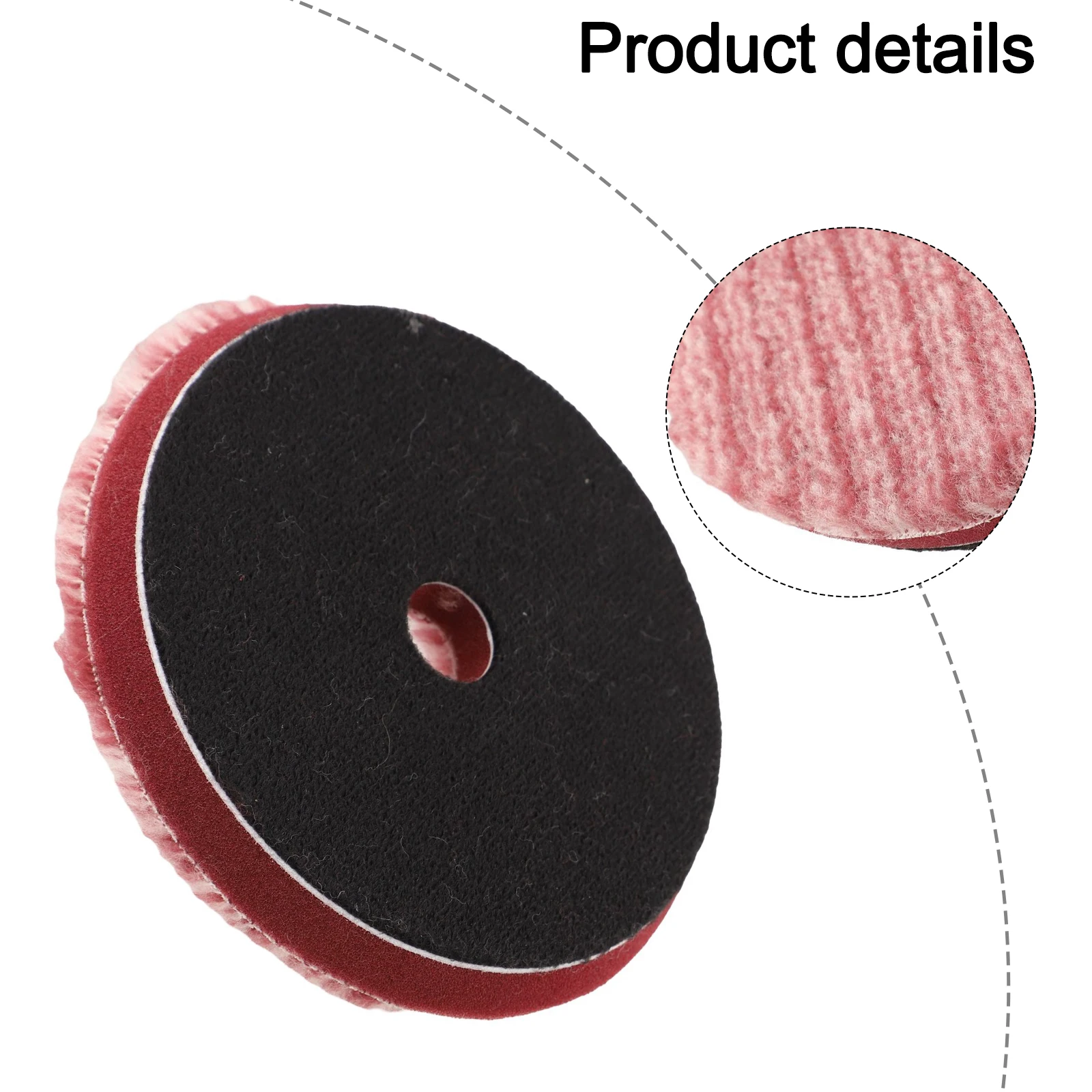 56inch Wool Polishing and Sanding Disc Wheel for For car Buffing and Cleaning Suitable for Various Polishing Applications
