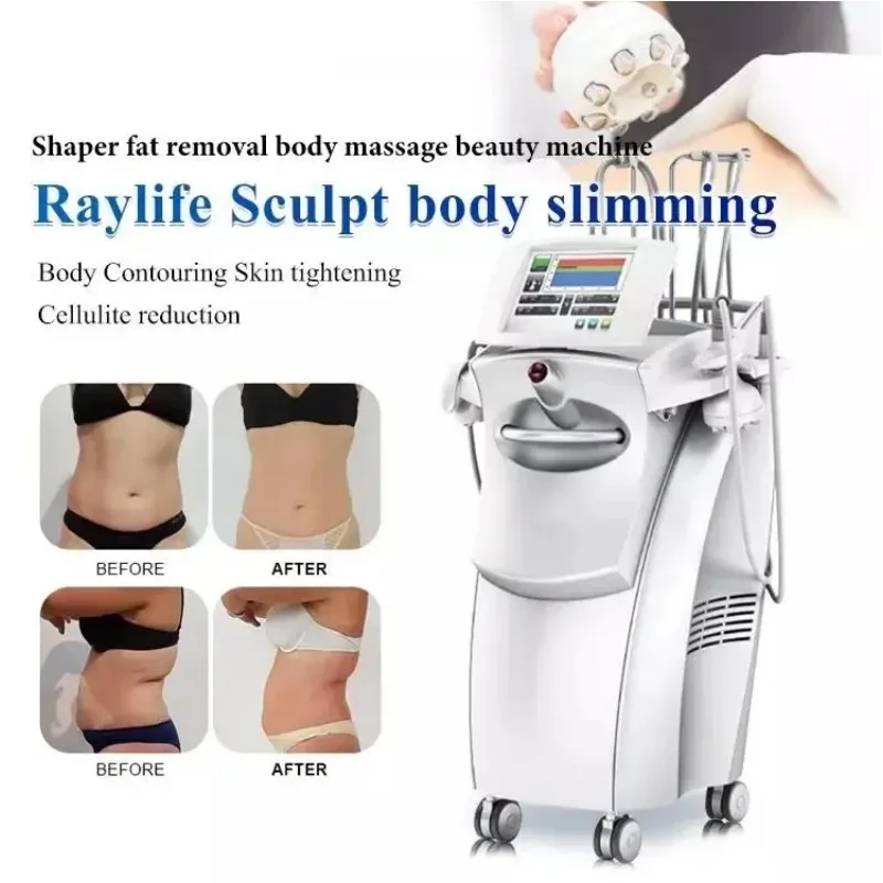 4D Professional VariPulse Многофункциональная вакуумная машина для похудения тела, подтягивает кожу, исчезает следы под беременность