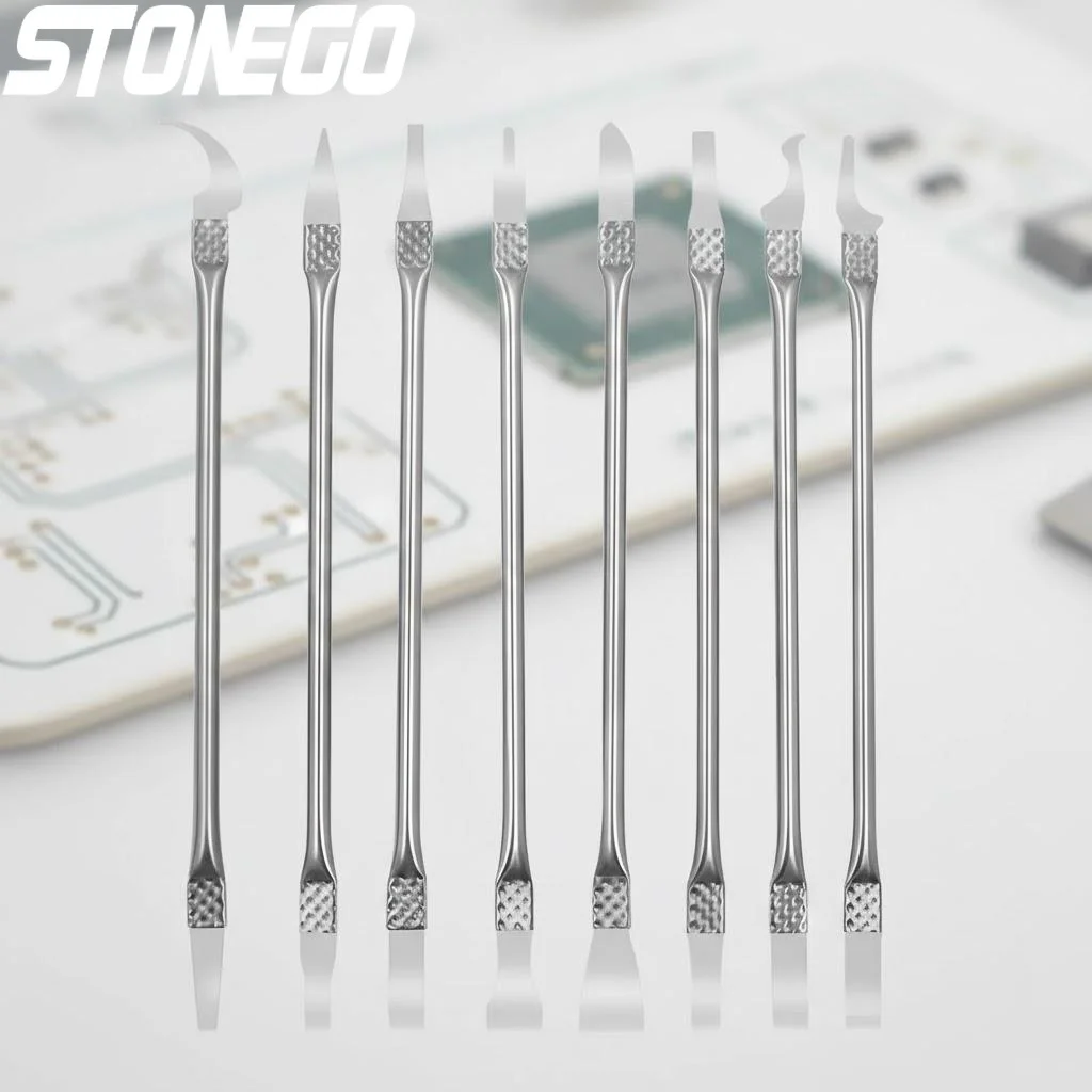 

8 in 1 IC Chip Repair Tool Set Thin Metal Remover for Mobile Phone Computer CPU NAND Chip Repair Manual Tools
