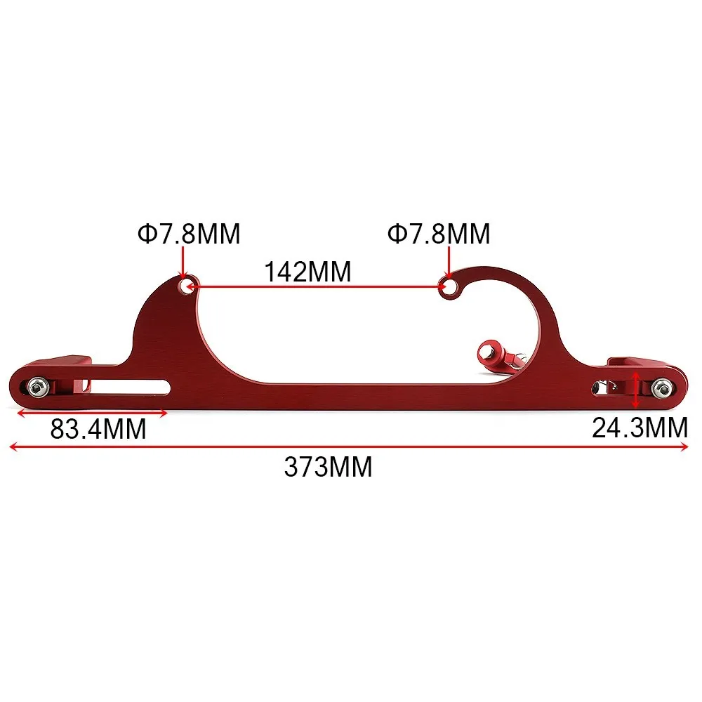 1 pc 4150 e 4160 boleto de alumínio suporte do cabo do acelerador para ford cabido rápido combustível carburador 350 ff