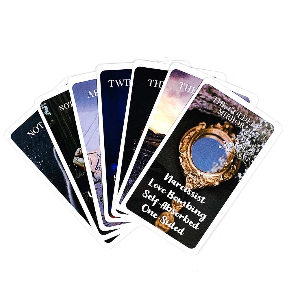 بطاقات أوراكل الرائعة A 53 طبعة أوراكل العرافة سطح السفينة بوراد لعب الألعاب تاريخ مثالي ليلة رومانسية هدية عيد الحب #5