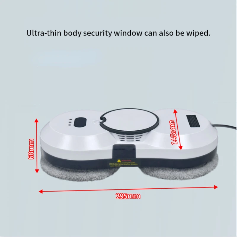 EU/US/BS Window Cleaning Robot Automatic Electric Window Washer Cleaner Squirt water Robot Glass Cordless Vacuum Washing Robotic