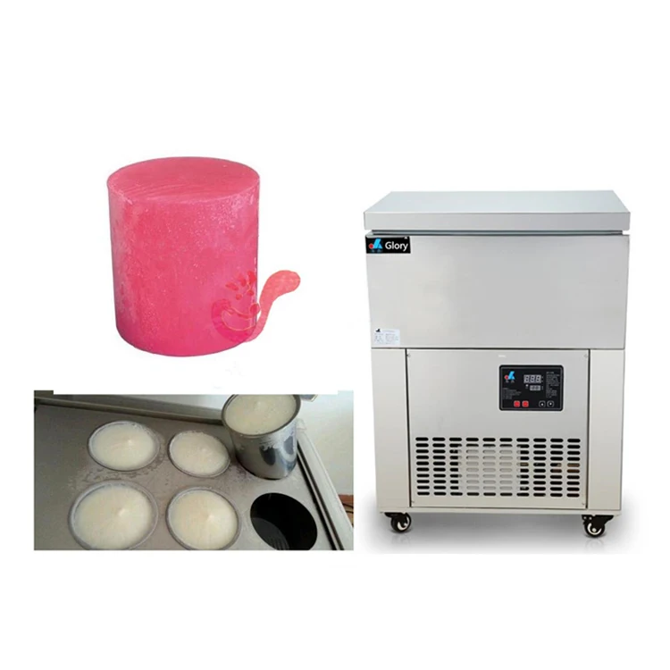 8 Tanks Commercial Stainless Steel Block Freezer Shaved Ice Block Making Machine/Continuous snow ice block machine