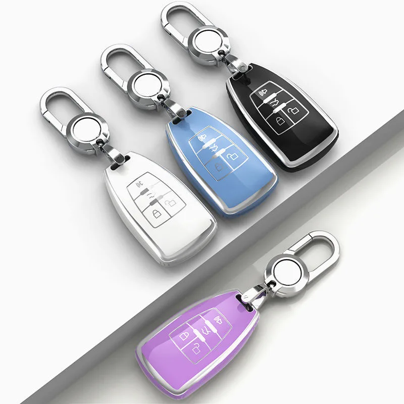 Funda Protectora de TPU para Llave de Coche Baic X55 Senova X25 X35 X65 D50 BJ40 Changhe Q25 Q35 A6, Accesorios para Llaves de Coche