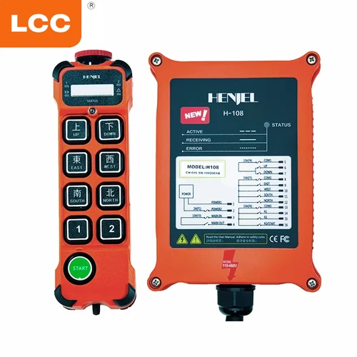 H108 Control remoto industrial de 8 botones