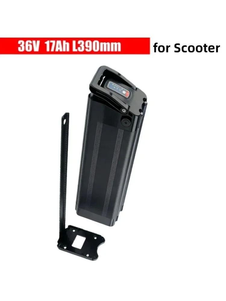 36V 17Ah/21Ah Silverfish Li-ion accu – Ingebouwde BMS met oplader Langdurige stroomvoorziening voor scooter Accessoire met hoge capaciteit - afbeelding 2
