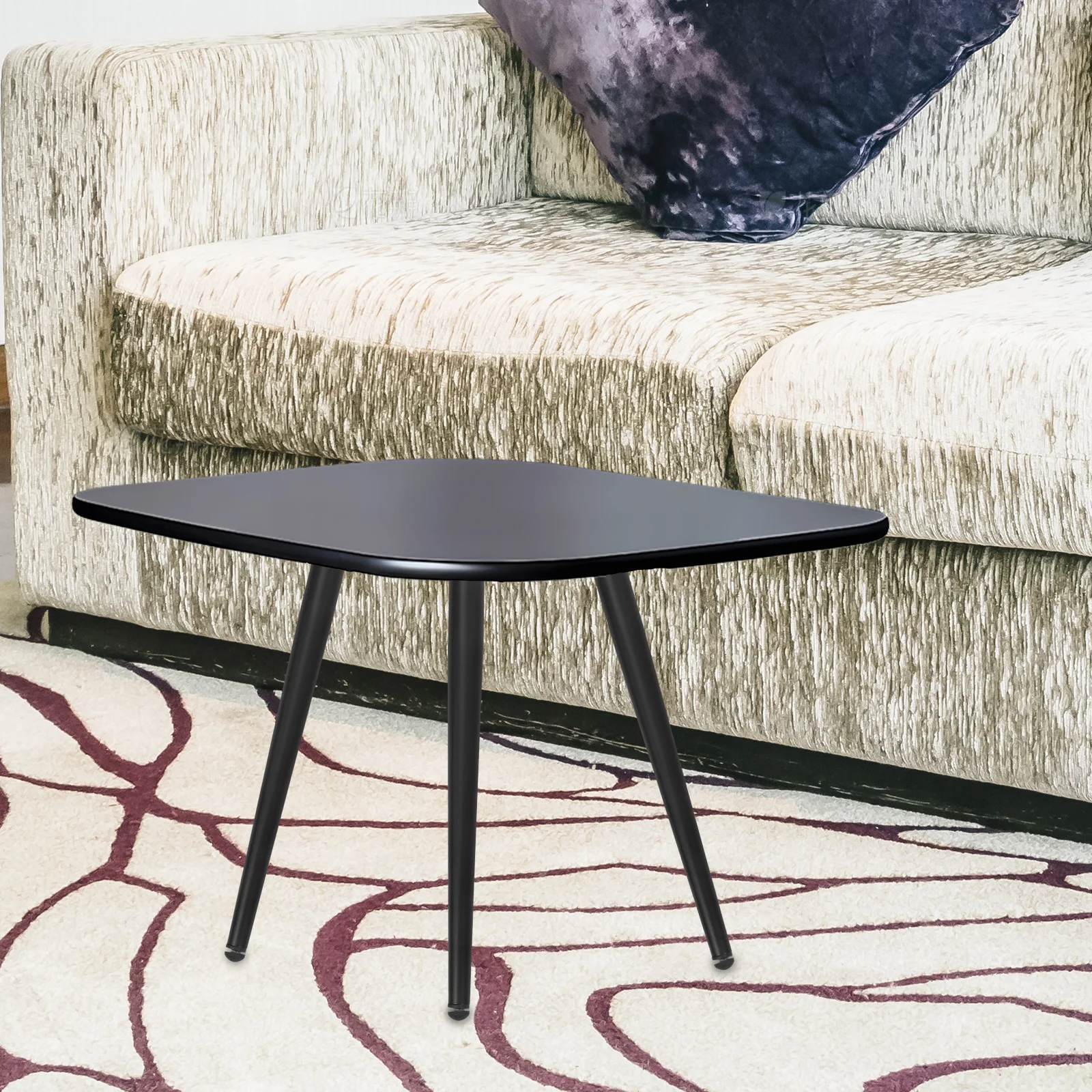 

4Pcs Metal Legs for Furniture Heavy Duty Steel Supports for Dresser Table Desk Sofa Vintage Inspired Stable Easy Assembly