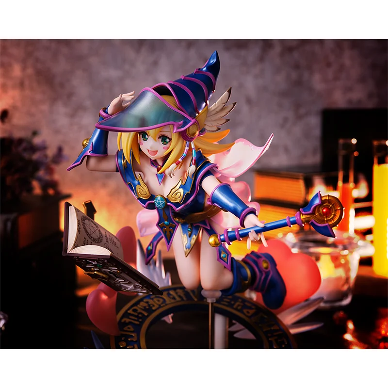 Spot Direct MegaHouse Original Yu-Gi-Oh Anime Model AWM ART WORKS MONSTERS Black Magician Girl Action Figure Toys For Kids