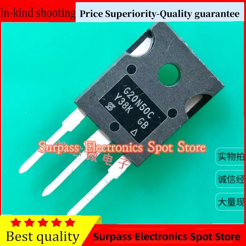 50PCS-100PCS  SIHG20N50C G20N50C  500V 20A TO-247 MOS Price Superiority-Quality guarantee