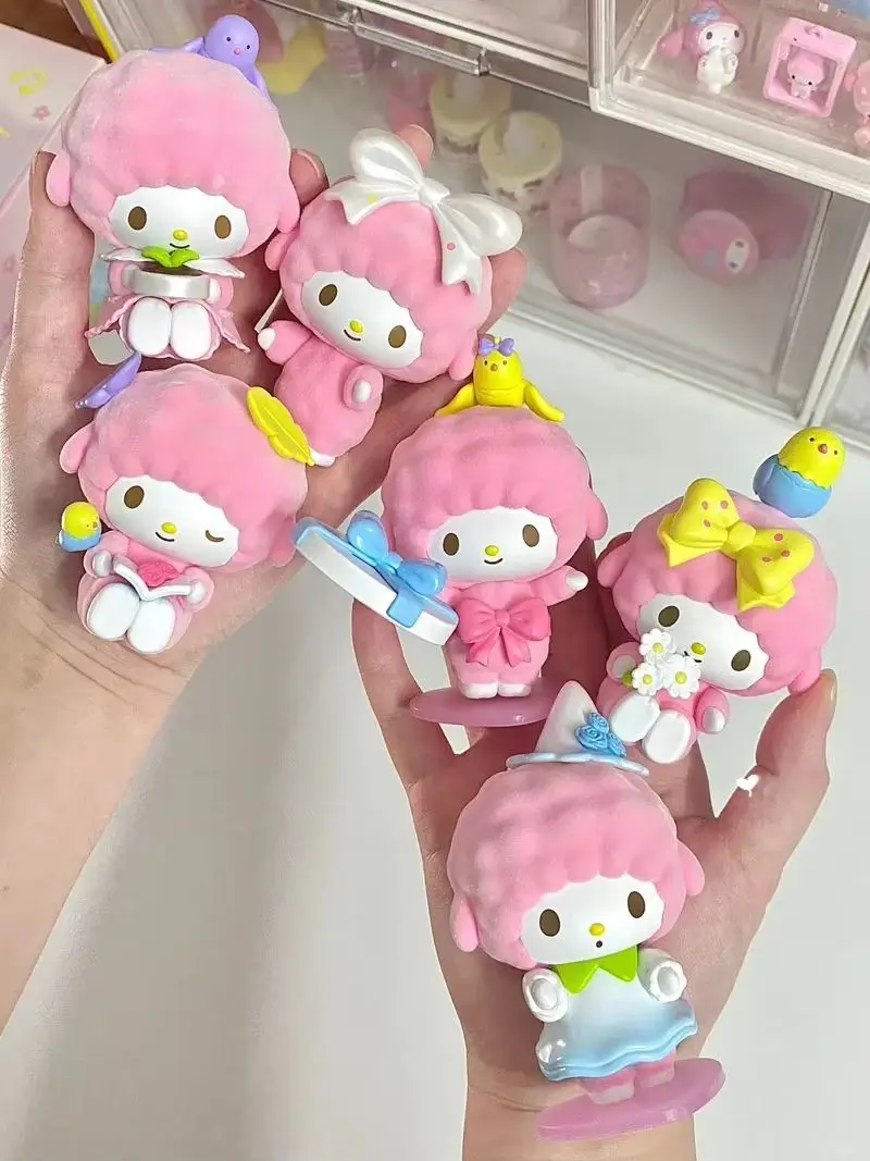 

Оригинальная серия My Melody My Sweet Piano, слепая коробка-сюрприз, экшн-фигурка, милое настольное украшение, коллекционная игрушка