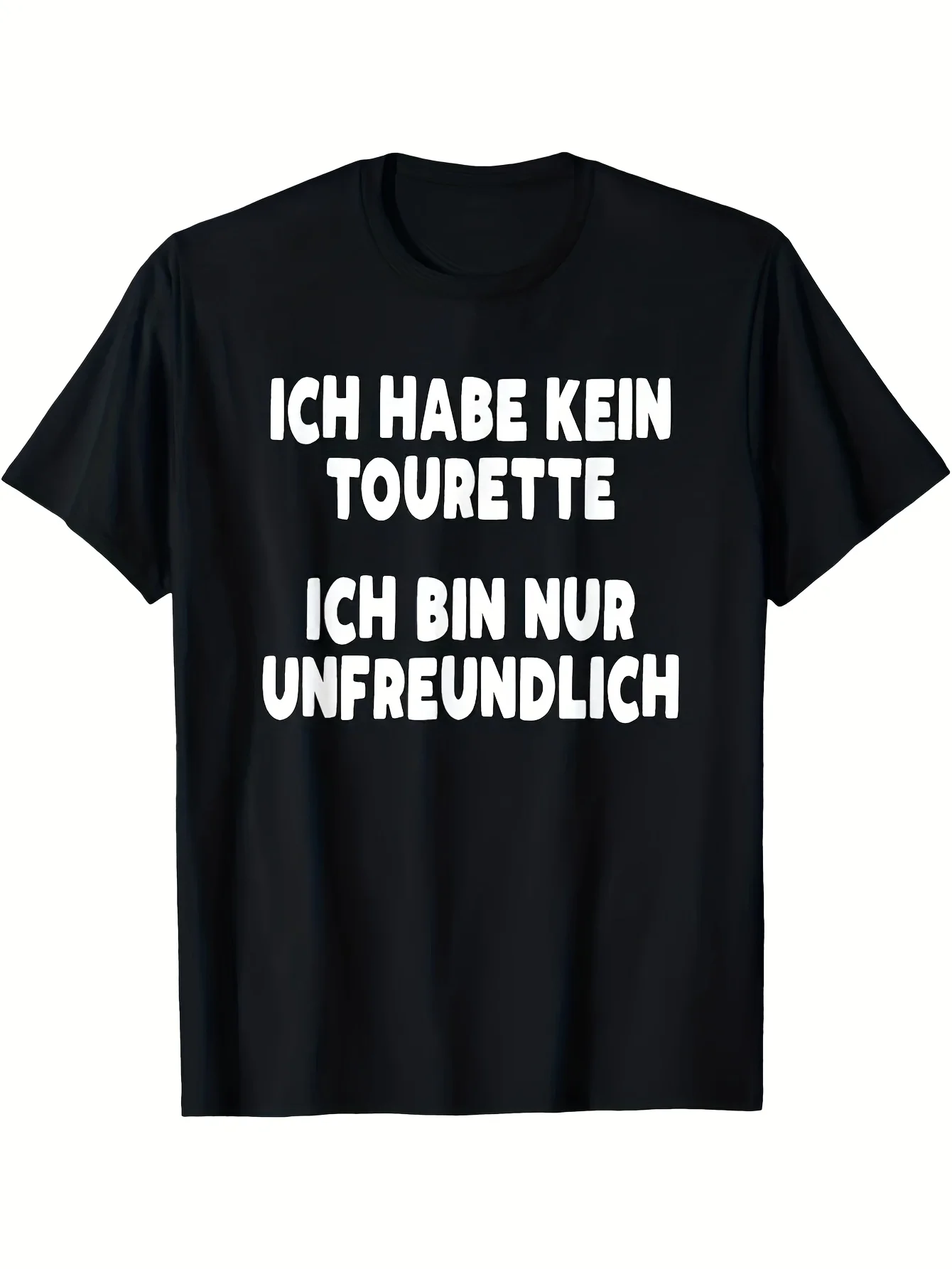 Funny German Saying Grumpy T-Shirt for Casual Wear