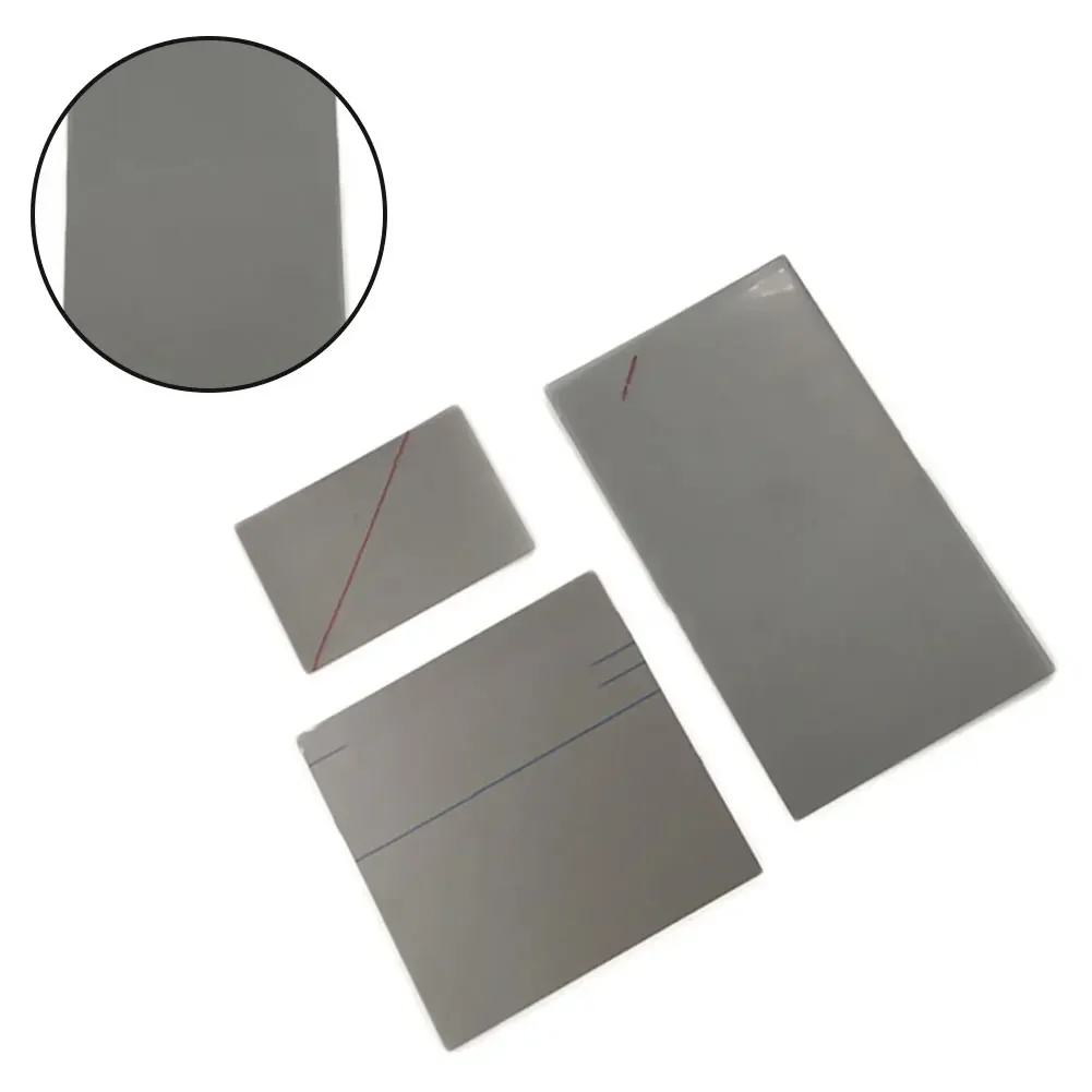 For Gameboy GBA Backlit Screen Modify Polarizing Film & Plastic LCD Screen Lens For GBA IPS Polarized Filter Film Sheet      Kit