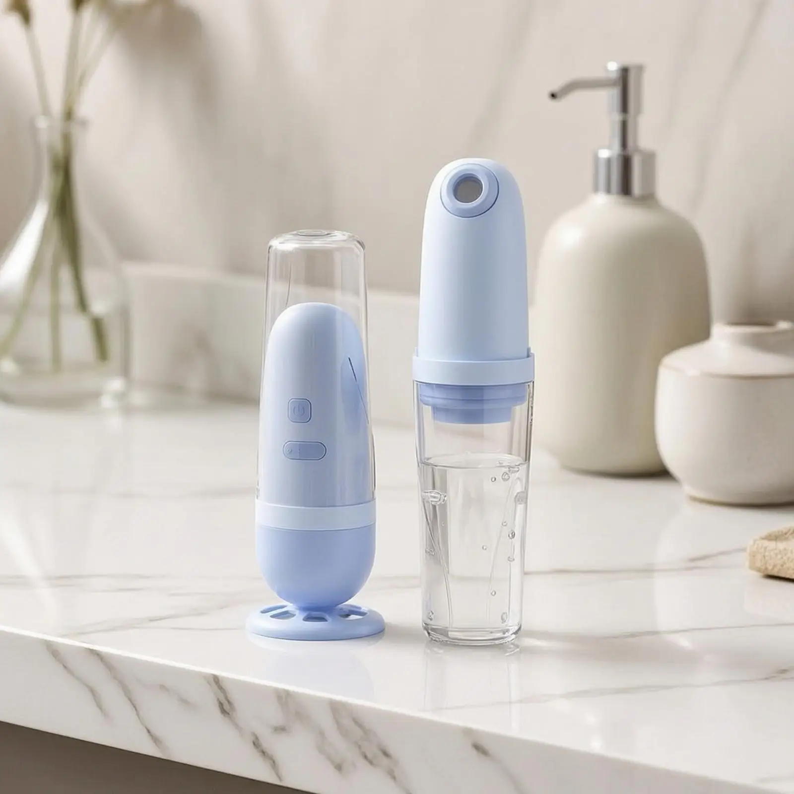 Portable Electric Bidet Compact Handheld Electric Bidet Detachable for Travelers