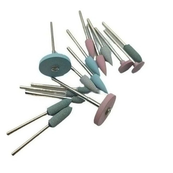 

1 комплект стоматологической лаборатории, набор для шлифования керамики и фарфора, популярный набор боров HP для ловли и полировки твердых материалов