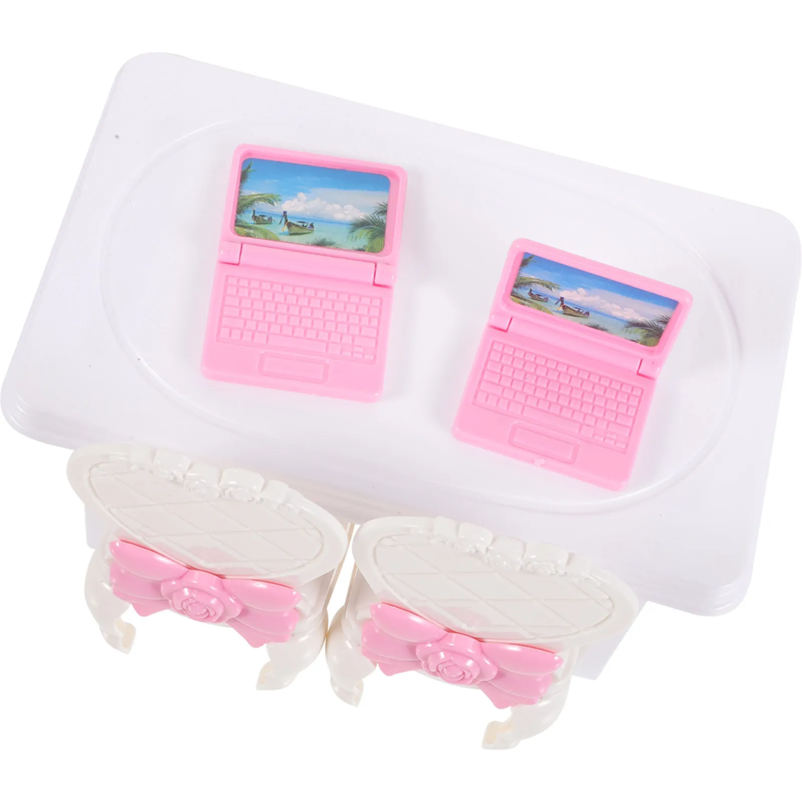 

Набор миниатюрных реалистичных стульев для миниатюрного дома, креативный деревянный набор мебели, декоративный аксессуар для оформления интерьера