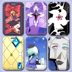 Hot Honkai:Star Rail Exclusive Phone Case Pattern Business Retractable Credit Cards Holders Bank ID Holders Bus Card Cover Cases