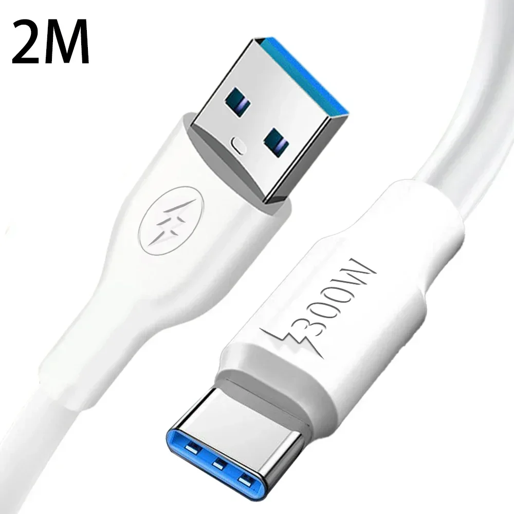 300 W Superschnellladung USB Typ C Datenkabel USB auf Typ C Datenleitung Schnellladegerät für Samsung Xiaomi Huawei Android Universal