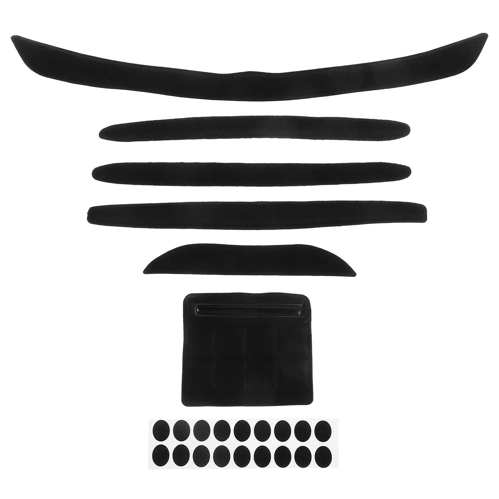 

7pcs Universal Bicycle Inner Liner Replacement Foam Pads Sweat-Absorbing Lightweight Protection For Cycling Mountain Road
