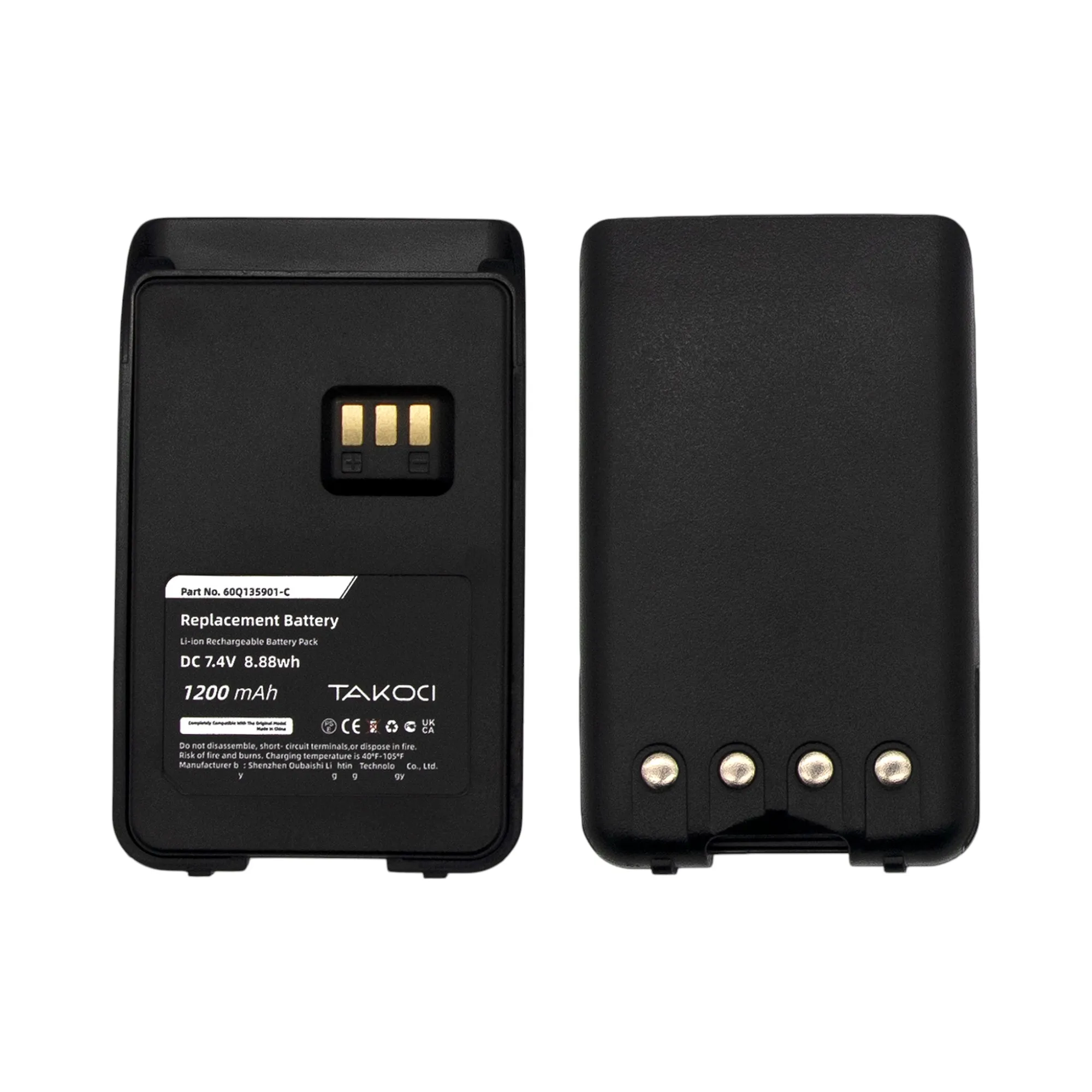 

Replacement Battery 1200mAh for Motorola,Clarigo,SMP-418,SMP-458,SMP-468,60Q135901-C