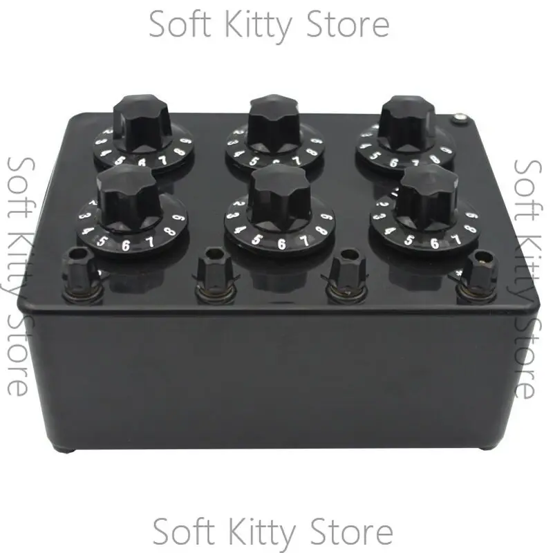 ZX21/ZX21a/ZX21b/ZX21c/ZX21d Precision Plastic Variable Decade Resistance Resistor Box Physical Electricity Teaching Instrument