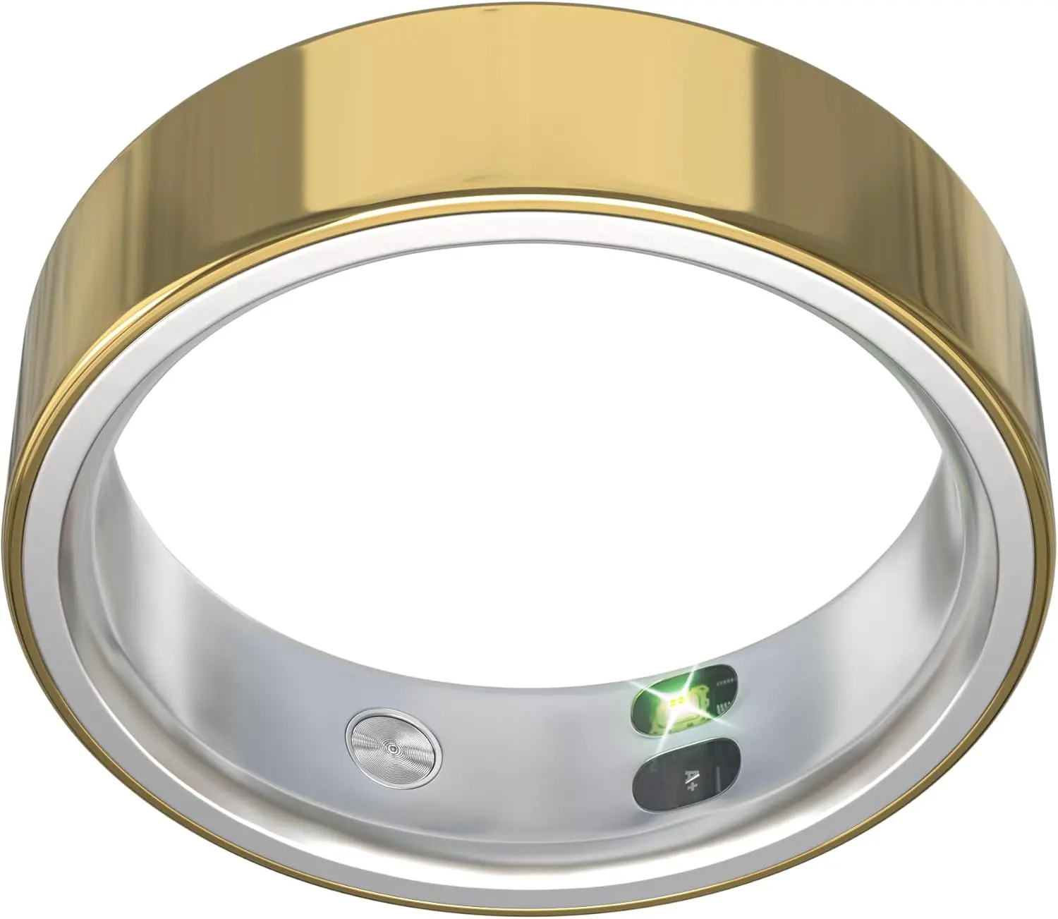 

Умное кольцо с ИИ: трекер здоровья и фитнеса с вибрационными оповещениями, 6-дневная автономность, водонепроницаемое, для Android/iOS