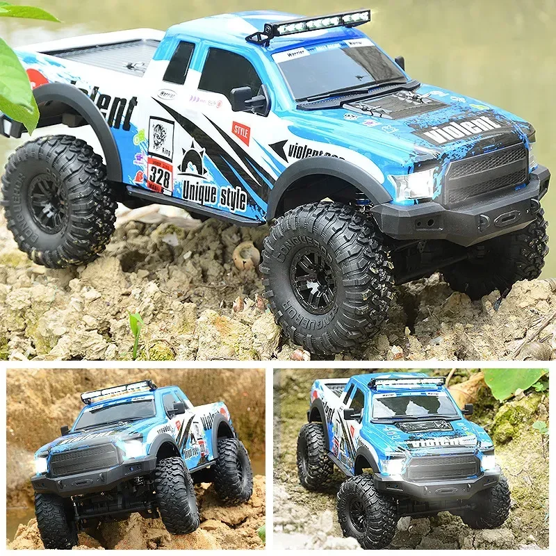 Hb Zp1005 Rc Car 1/10 Full Scale 2.4g 4wd Off-road Climbing Racing Akumulatorowe zabawki samochodowe Model dla dorosłych dzieci Prezent urodzinowy