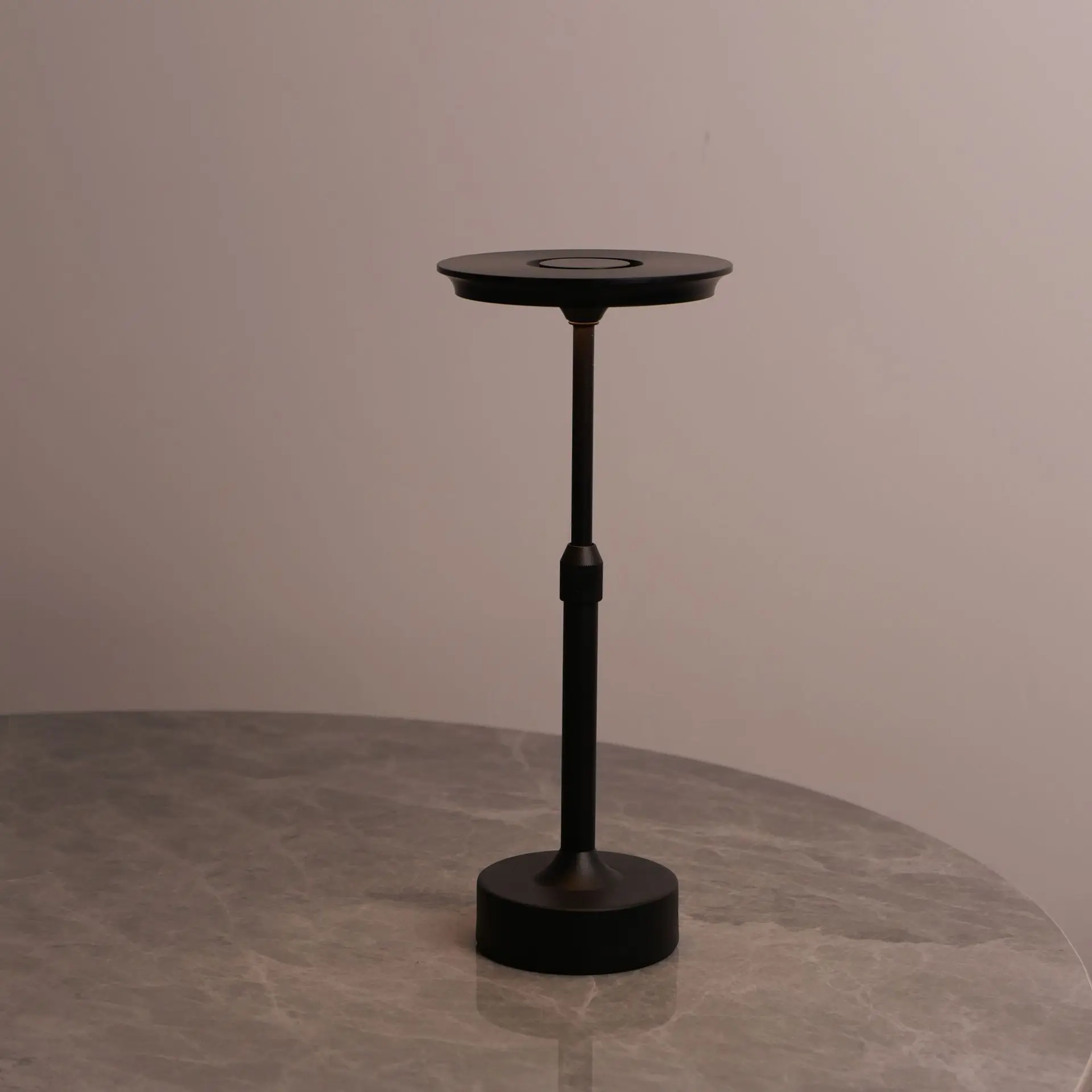 Aluminum Alloy Rechargeable Touch Table Lamp Telescopic Decorative Lamp LED Night Light Infinite Dimming Atmosphere Bedside Lamp