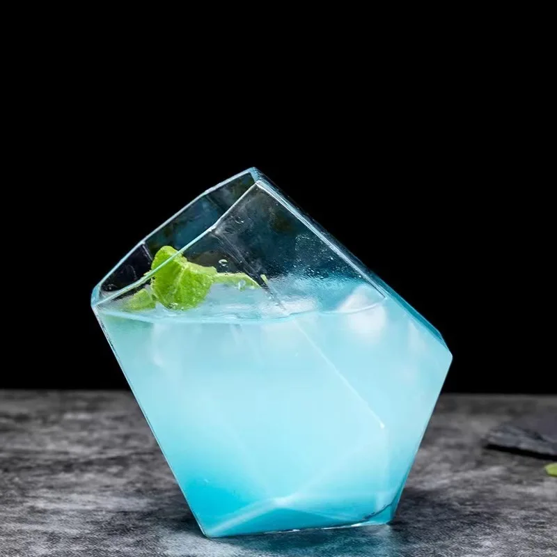 creative-whiskey-glass-teetotaller-octagonal-foreign-liquor-cup-red-wine-diamond-cup-high-aesthetic-value-cocktail-glass