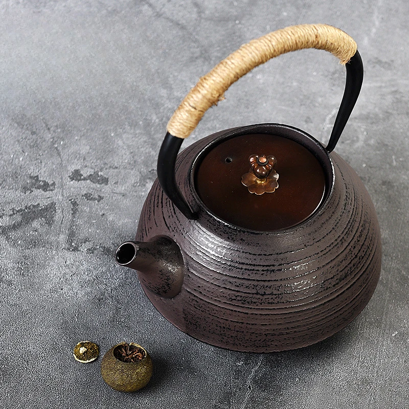 Iron pot tea pig iron pot