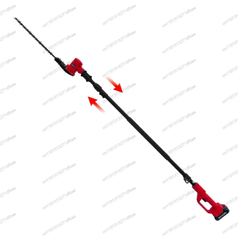 

500w Garden Tools 2 in 1 Electric Cordless Battery Telescopic Hedge Trimmer