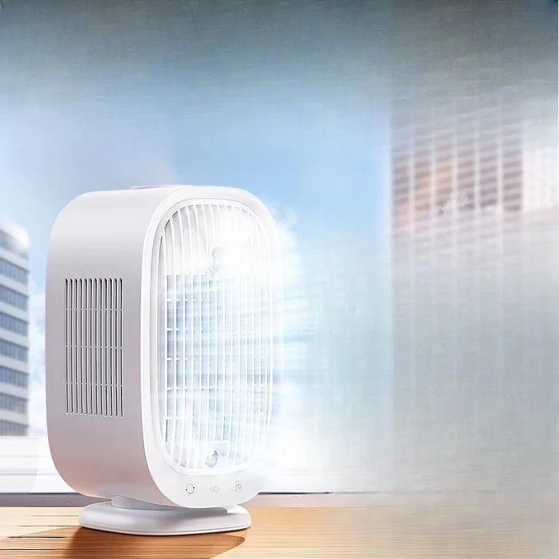 

Electric fan charging refrigeration portable humidifier, office silent high wind desktop u