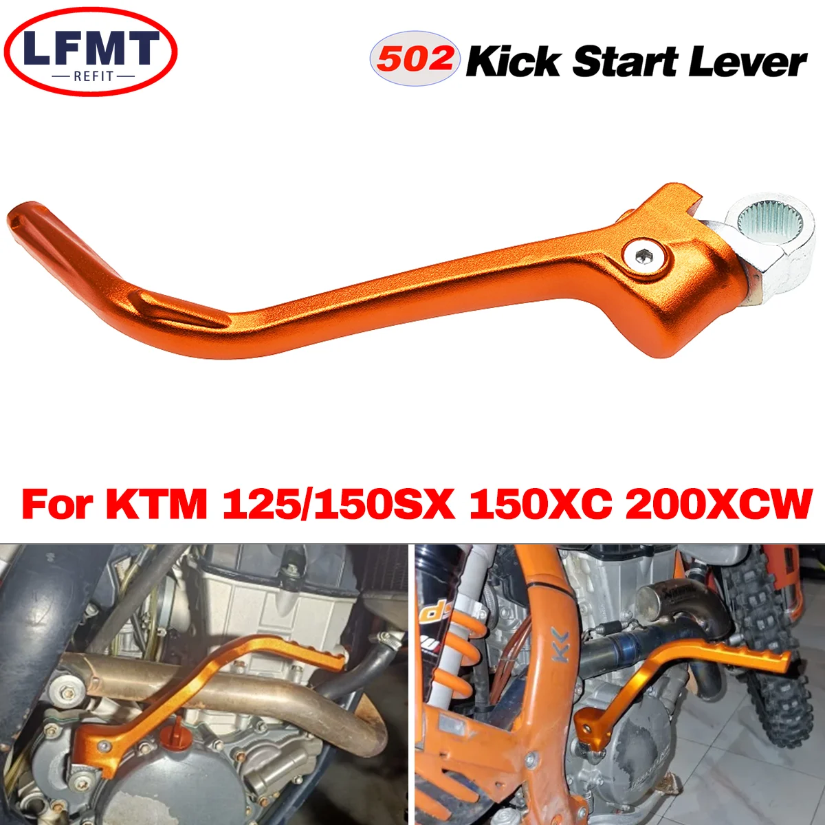 

Motorcycle Kick Start Starter Lever Pedal For KTM 125 150 200 SX XC XCW 125SX 150SX 150XC 200XCW For Husqvarna TE TC TC125 TE125