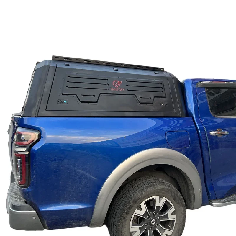 Factory Direct Newest High Quality Pickup Canopy Durable   Steel Hardtop Camper  For Ram 3500 Short Bed