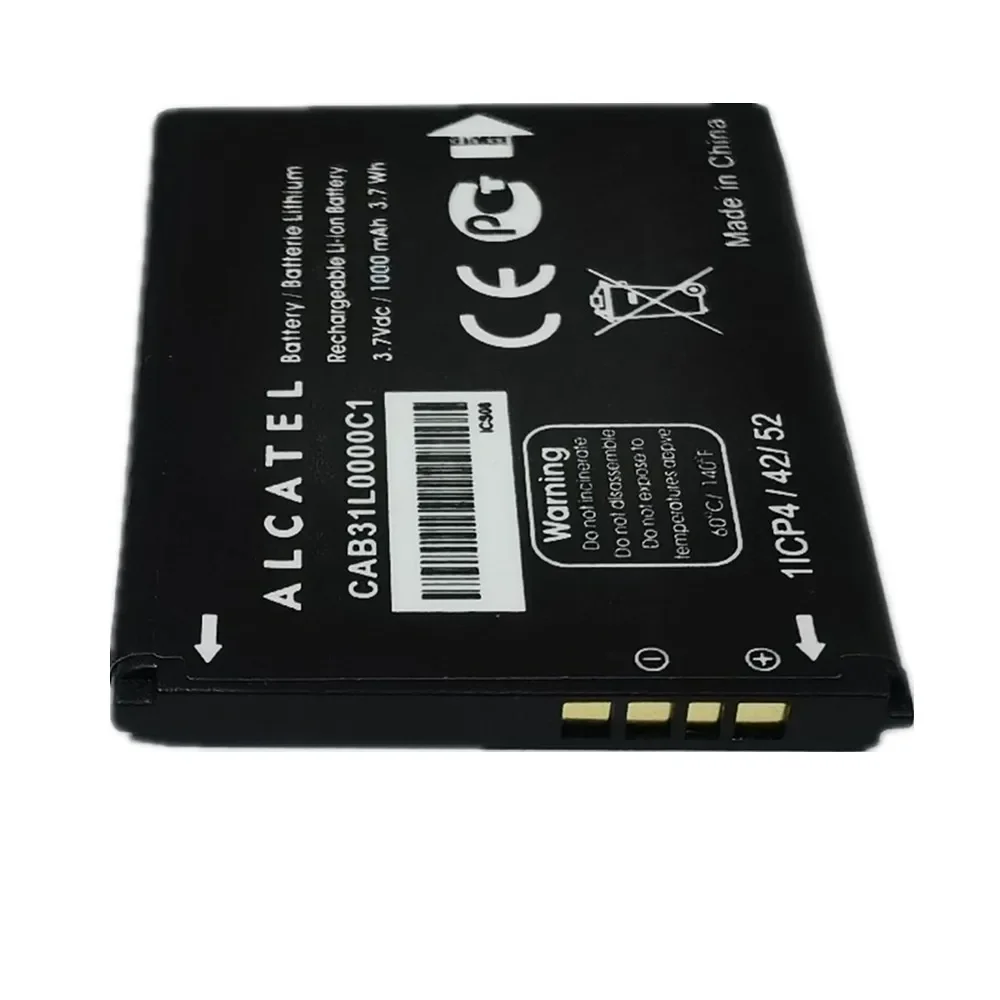 New Original Battery For Alcatel i808 A383G VF555 OT-3040 TCL T66 A890 One Touch 282 813 890D CAB31L0000C1 Phone Batteries