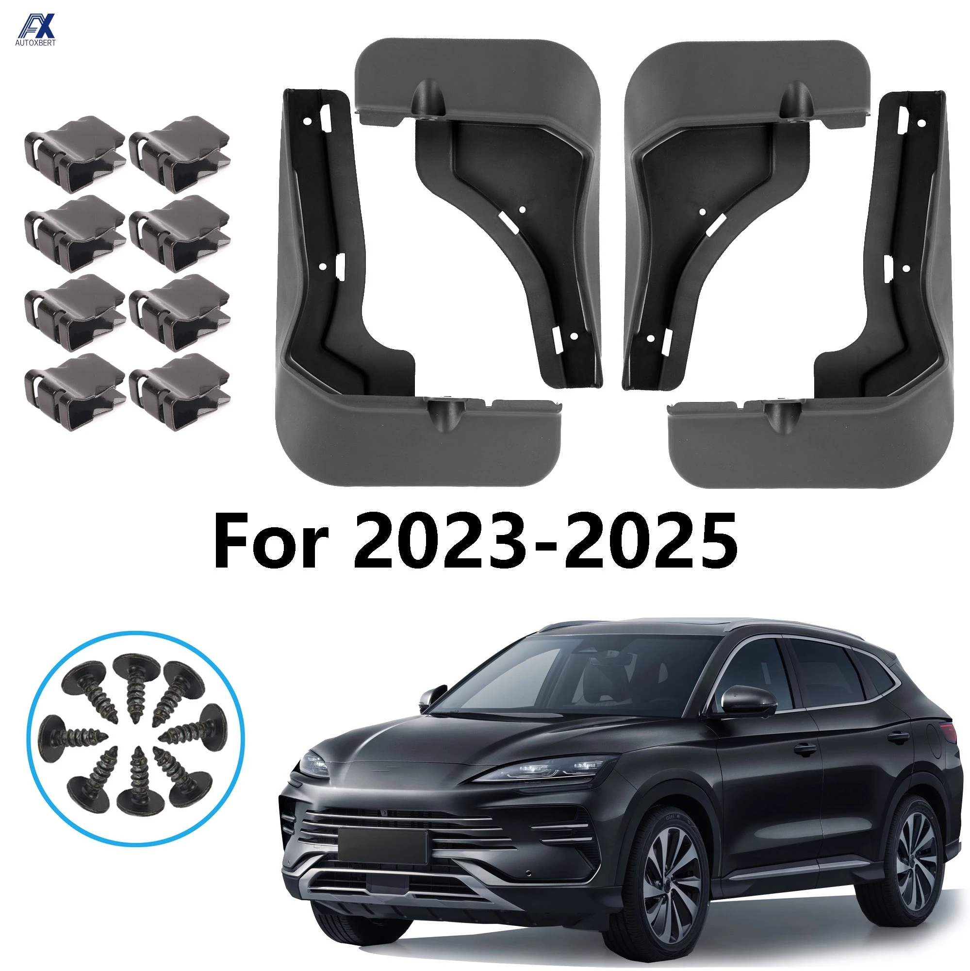 Mudguards For BYD SEAL U Sealion 6 SONG PLUS DM-i EV Champion Edition Splash Guards Fender Mudflaps Mud Flaps Guards 2023-2025