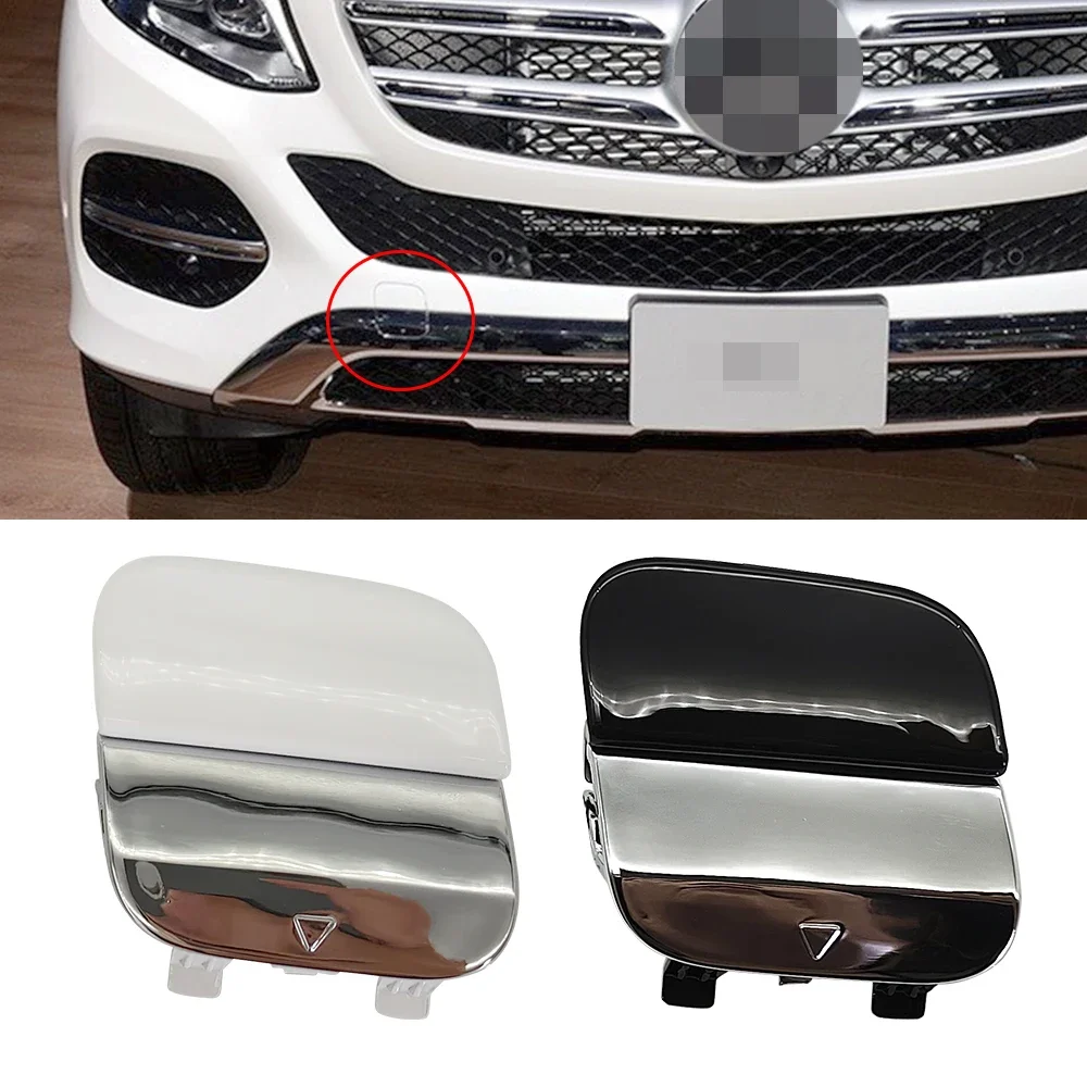 

Car Front Bumper Tow Hook Cover Cap Towing Hole Lid Trailer Trim Cap For Mercedes Benz W292 GLE350 GLE450 2015-2019 1668857222
