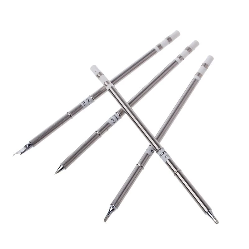 4 PCS T12 Série Solder Iron Conseils pour Soudering Rework Station FX-951 FX-9 601A